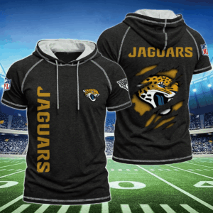 Limited Edition – Customized NFL Jacksonville Jaguars Short Sleeve Hoodie