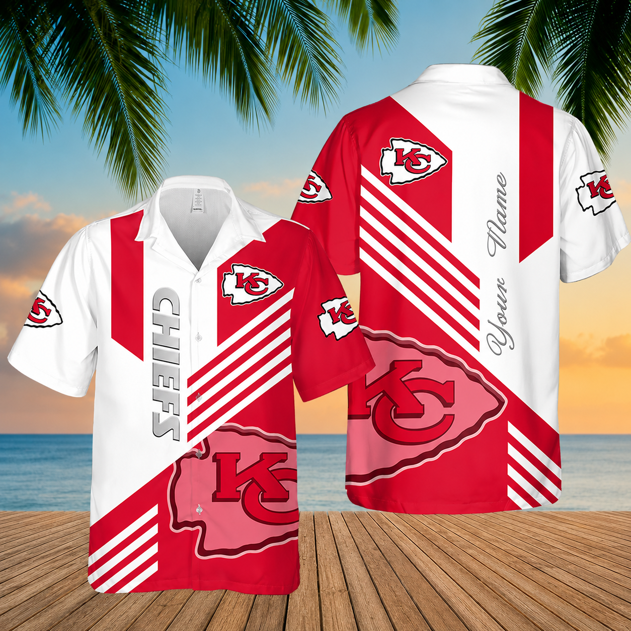 Limited Edition – Customized NFL Kansas City Chiefs Unisex Hawaiian Shirt
