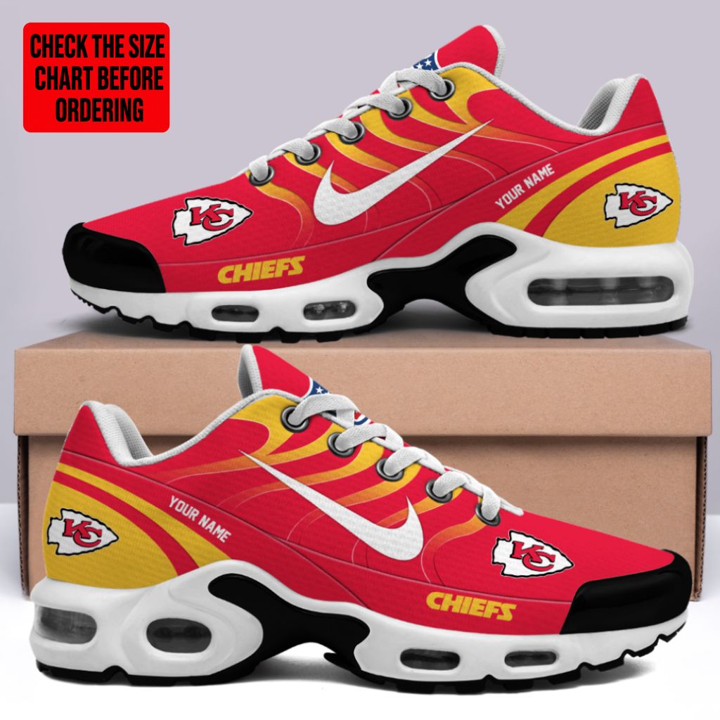 Limited Edition – Customized NFL Kansas City Chiefs Air Max Plus Sneakers