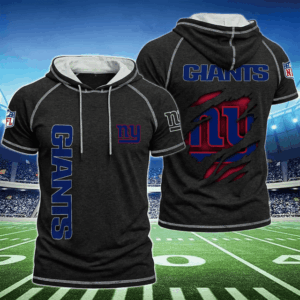 Limited Edition – Customized NFL New York Giants Short Sleeve Hoodie