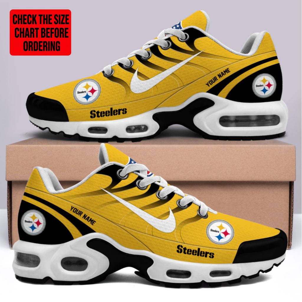 Limited Edition – Customized NFL Pittsburgh Steelers Air Max Plus Sneakers