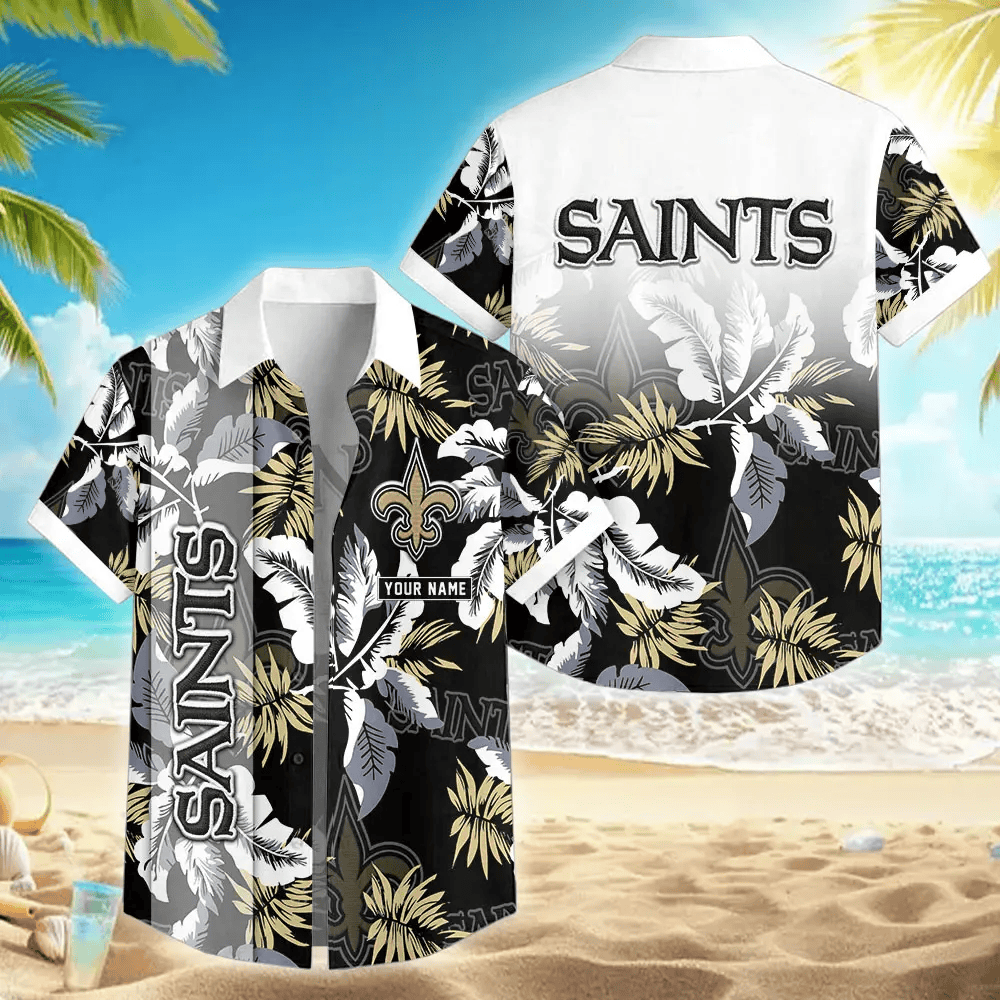 Limited Edition – Customized NFL New Orleans Saints Unisex Hawaiian Shirt