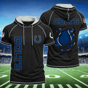 Limited Edition – Customized NFL Indianapolis Colts Short Sleeve Hoodie