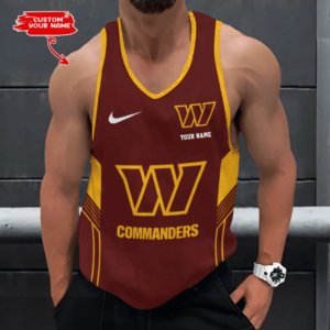 Limited Edition – Customized NFL Washington Commanders Unisex Tank Top