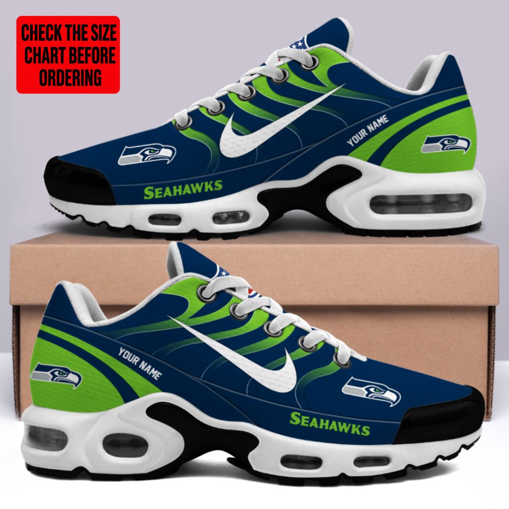 Limited Edition – Customized NFL Seattle Seahawks Air Max Plus Sneakers