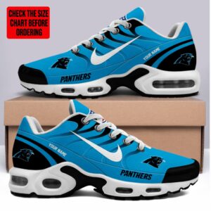 Limited Edition – Customized NFL Carolina Panthers Air Max Plus Sneakers