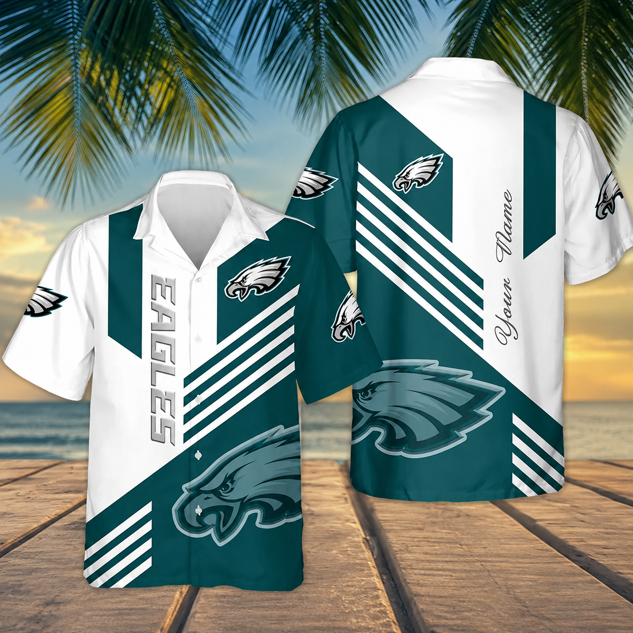 Limited Edition – Customized NFL Philadelphia Eagles Unisex Hawaiian Shirt