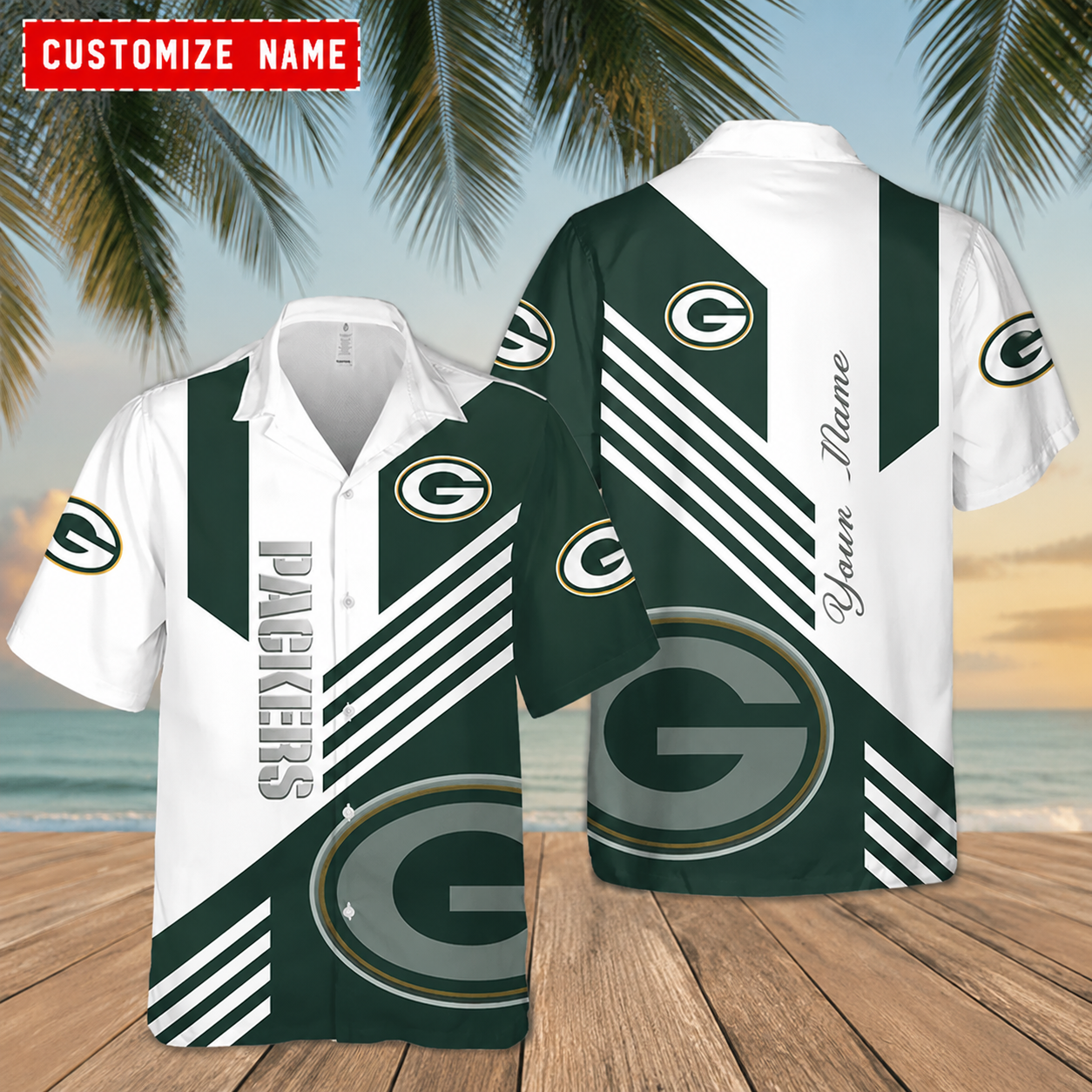 Limited Edition – Customized NFL Green Bay Packers Unisex Hawaiian Shirt