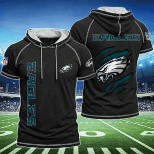 Limited Edition – Customized NFL Philadelphia Eagles Short Sleeve Hoodie