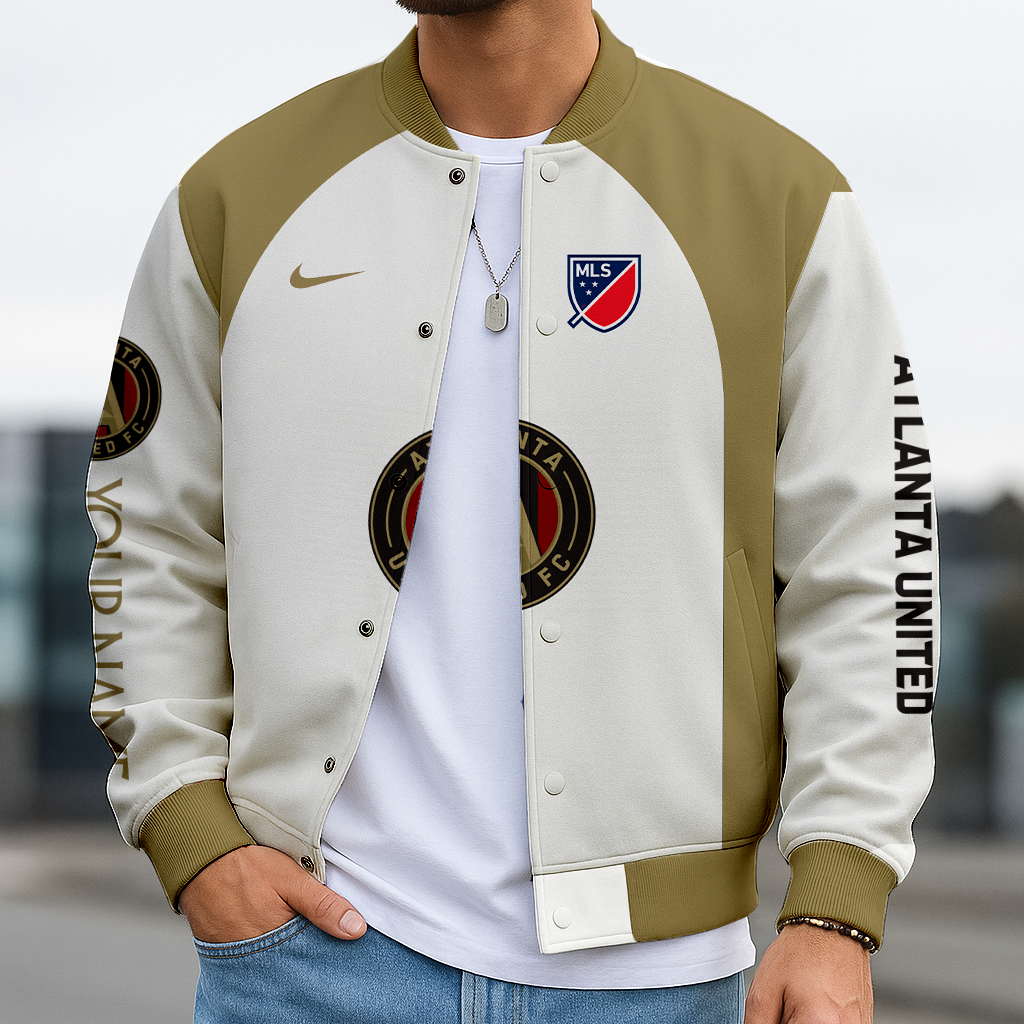 Limited Edition – Customized MLS Atlanta United Fc Baseball Jacket