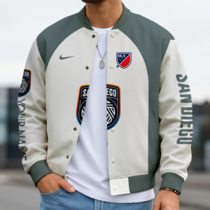 Limited Edition – Customized MLS San Diego FC Baseball Jacket