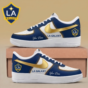 Limited Edition – Customized MLS LA Galaxy Af1 Sneakers