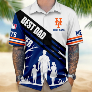 Limited Edition – Customized MLB New York Mets Unisex Hawaiian Shirt