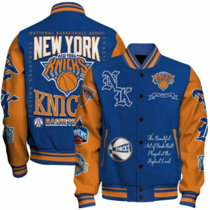 Limited Edition – Customized NBA New York Knicks Baseball Jacket