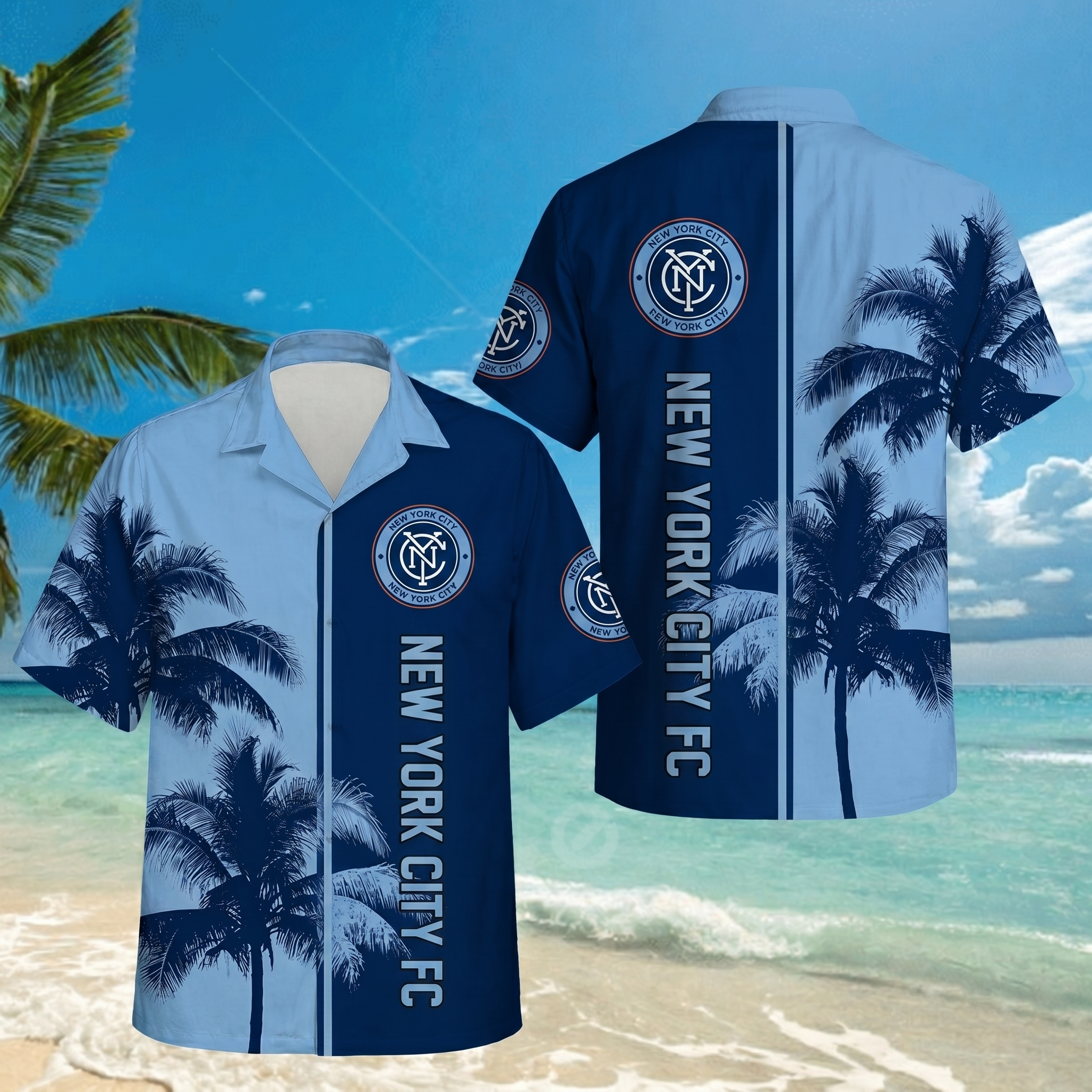 Limited Edition – Customized MLS New York City Fc Unisex Hawaiian Shirt