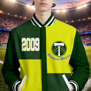 Limited Edition – Customized MLS Portland Timbers Baseball Jacket