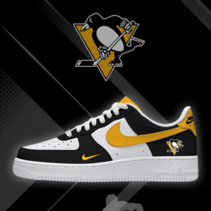 Limited Edition – Customized NHL Pittsburgh Penguins Af1 Shoes