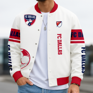 Limited Edition – Customized MLS FC Dallas Baseball Jacket