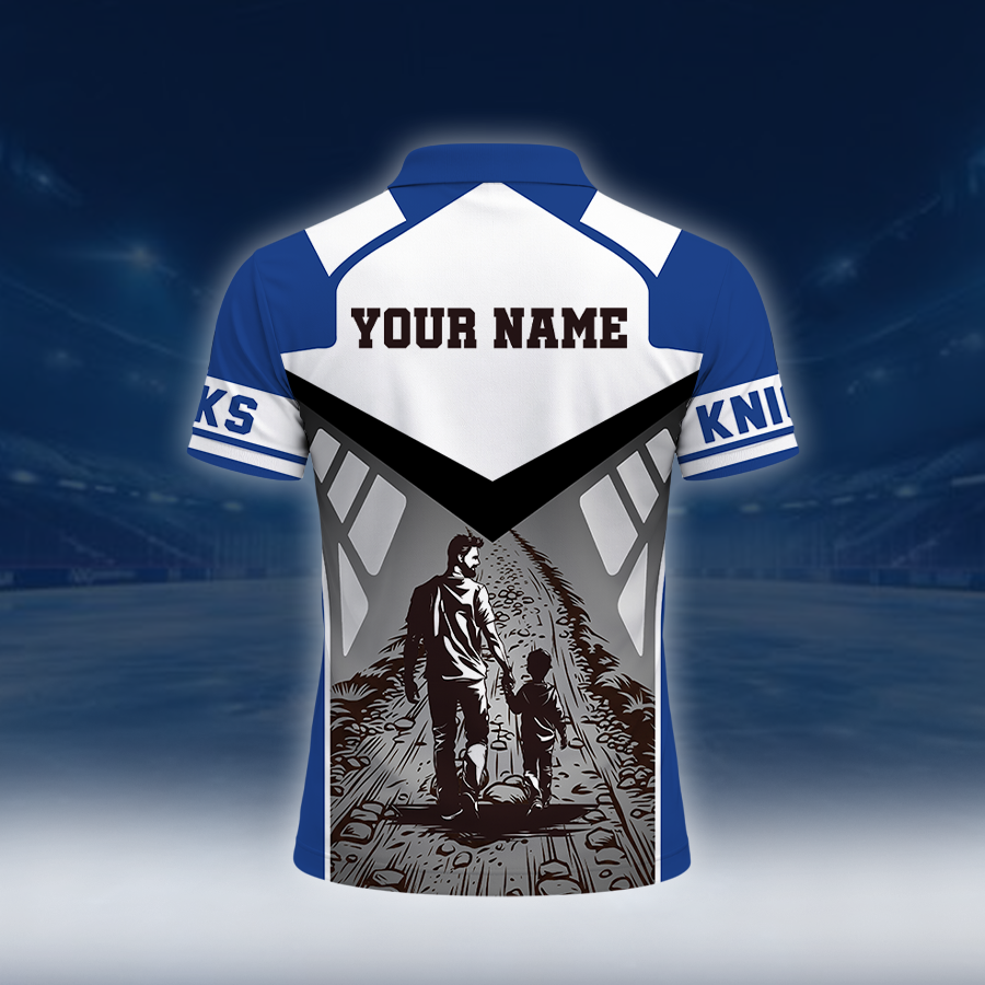 Limited Edition – Customized NBA New York Knicks Polo Shirt - Image 2