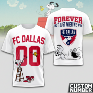 Limited Edition – Customized MLS Fc FC Dallas x Snoopy Hoodie T-Shirts
