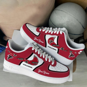 Limited Edition – Customized NFL Atlanta Falcons Af1 Sneakers