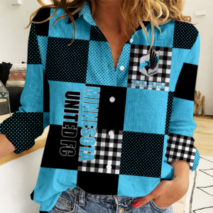 Limited Edition – Customized MLS Minnesota United Women Casual Shirt