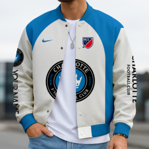 Limited Edition – Customized MLS Charlotte FC Baseball Jacket