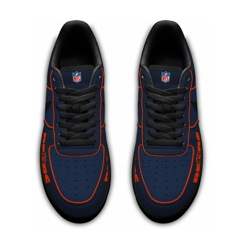 Limited Edition – Customized NFL Chicago Bears Af1 Sneakers - Image 2