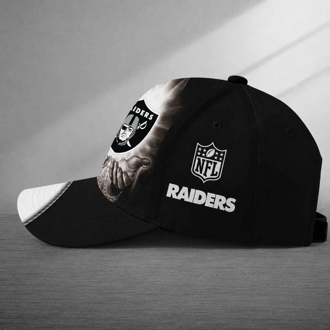 Limited Edition – Customized NFL Las Vegas Raiders Classic Cap - Image 2