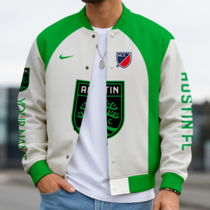 Limited Edition – Customized MLS Austin FC Baseball Jacket
