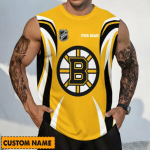 Limited Edition – Customized NHL Boston Bruins Tank Top & Gym Shirt