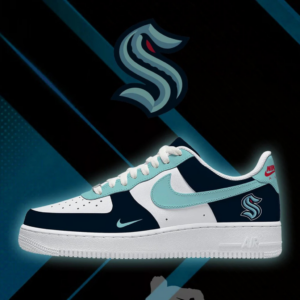 Limited Edition – Customized NHL Seattle Kraken Af1 Shoes