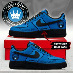 Limited Edition – Customized MLS Charlotte Fc Af1 Sneakers