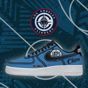Limited Edition – Customized NBA Los Angeles Clippers Af1 Shoes