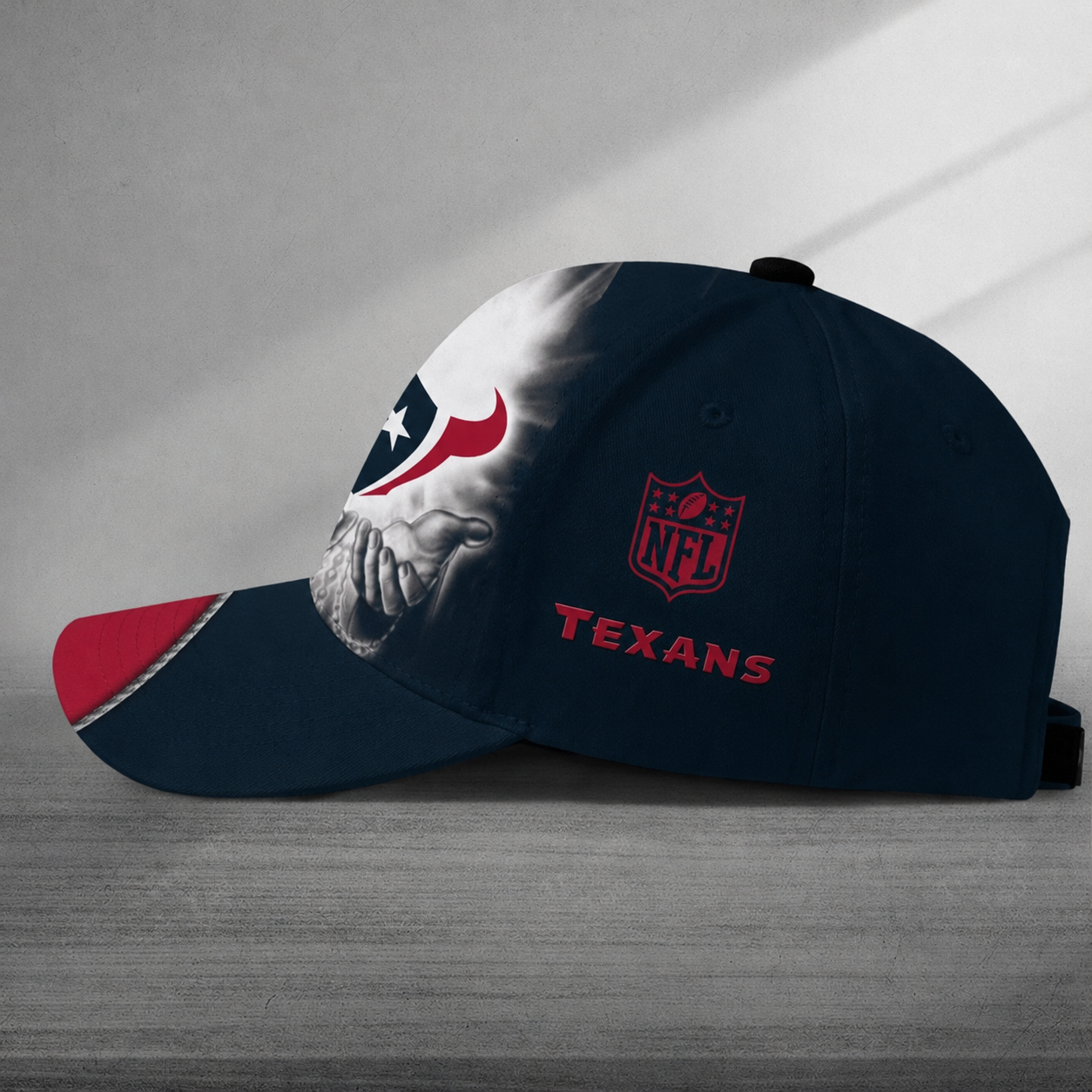 Limited Edition – Customized NFL Houston Texans Classic Cap - Image 2