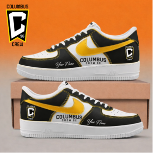 Limited Edition – Customized MLS Columbus Crew Af1 Sneakers