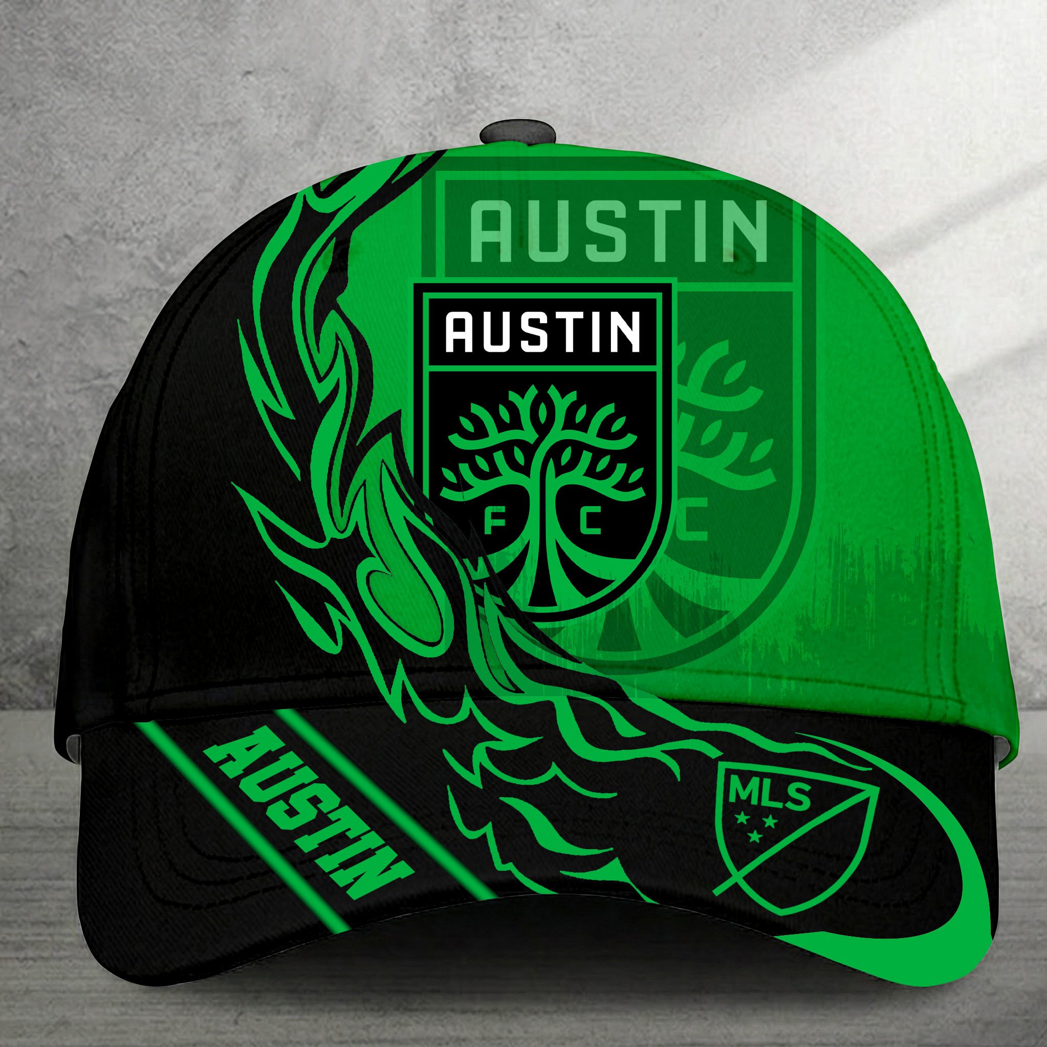 Limited Edition – Customized MLS Austin FC Classic Cap - Image 2
