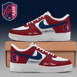 Limited Edition – Customized MLS St. Louis City SC Af1 Sneakers