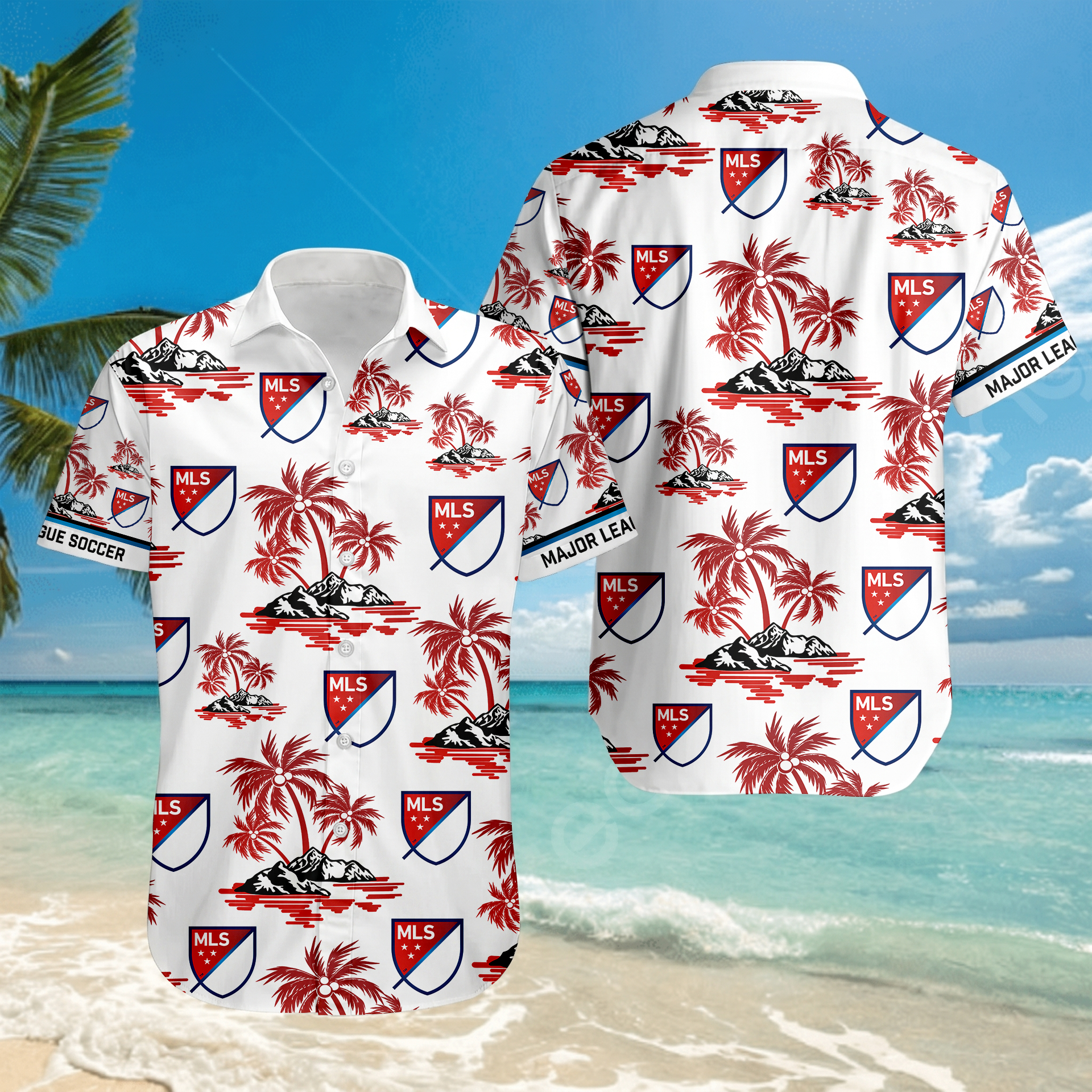 Limited Edition – Customized MLS Major League Soccer Unisex Hawaiian Shirt