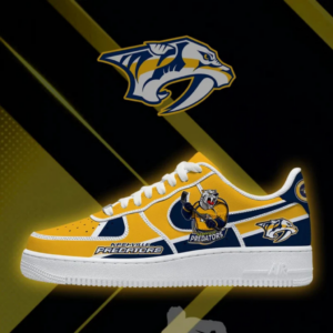 Limited Edition – Customized NHL Nashville Predators Af1 Shoes