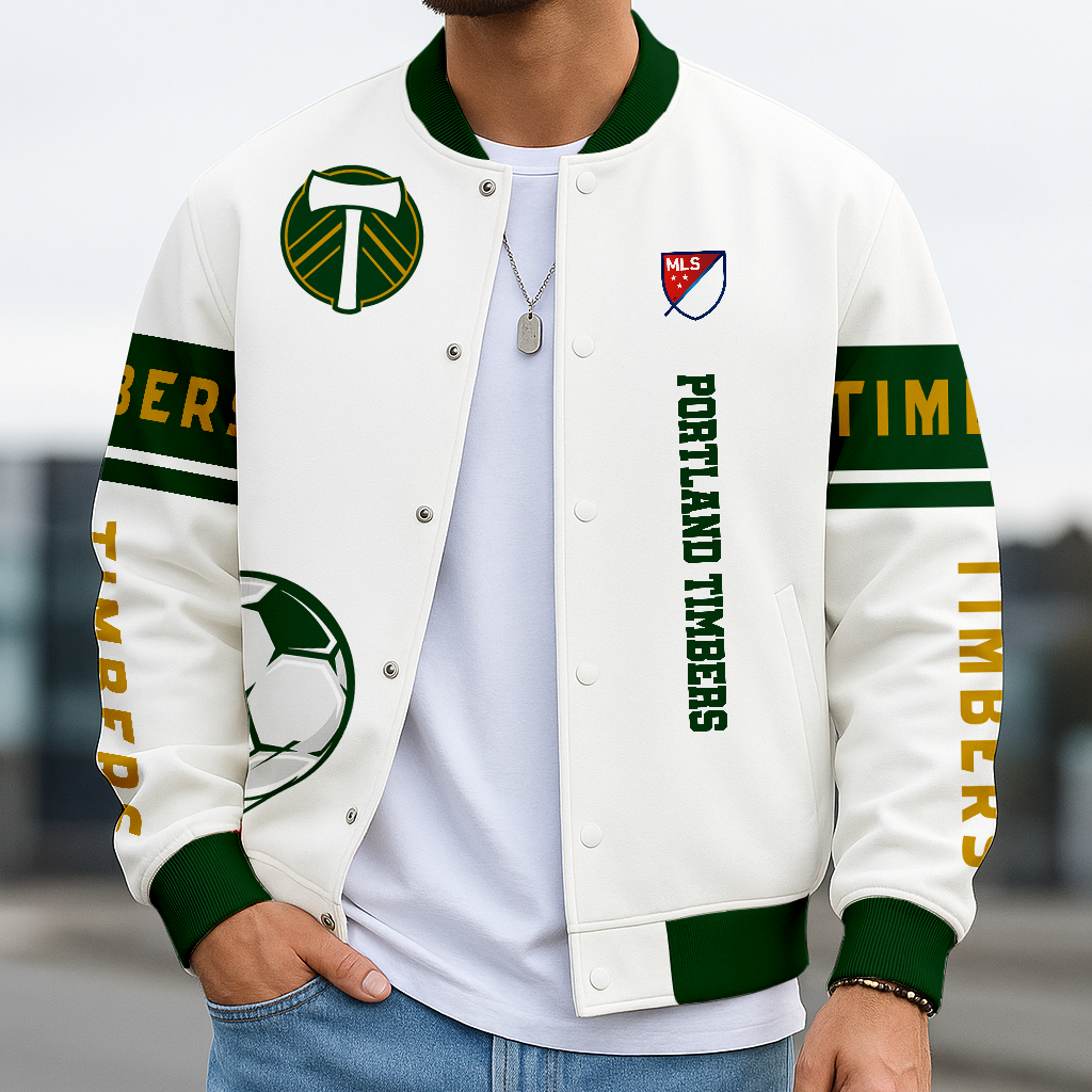 Limited Edition – Customized MLS Portland Timbers Baseball Jacket