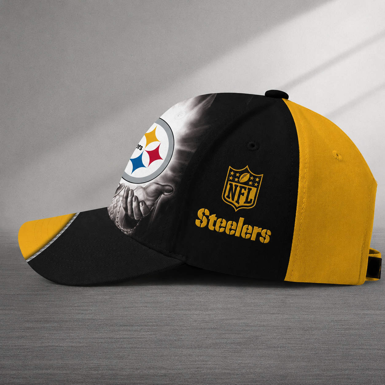 Limited Edition – Customized NFL Pittsburgh Steelers Classic Cap - Image 2