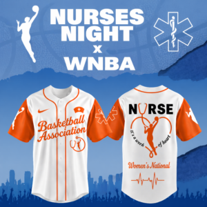 Limited Edition – Customized WNBA Women’s National Basketball Association x Nurses Night Baseball Jersey
