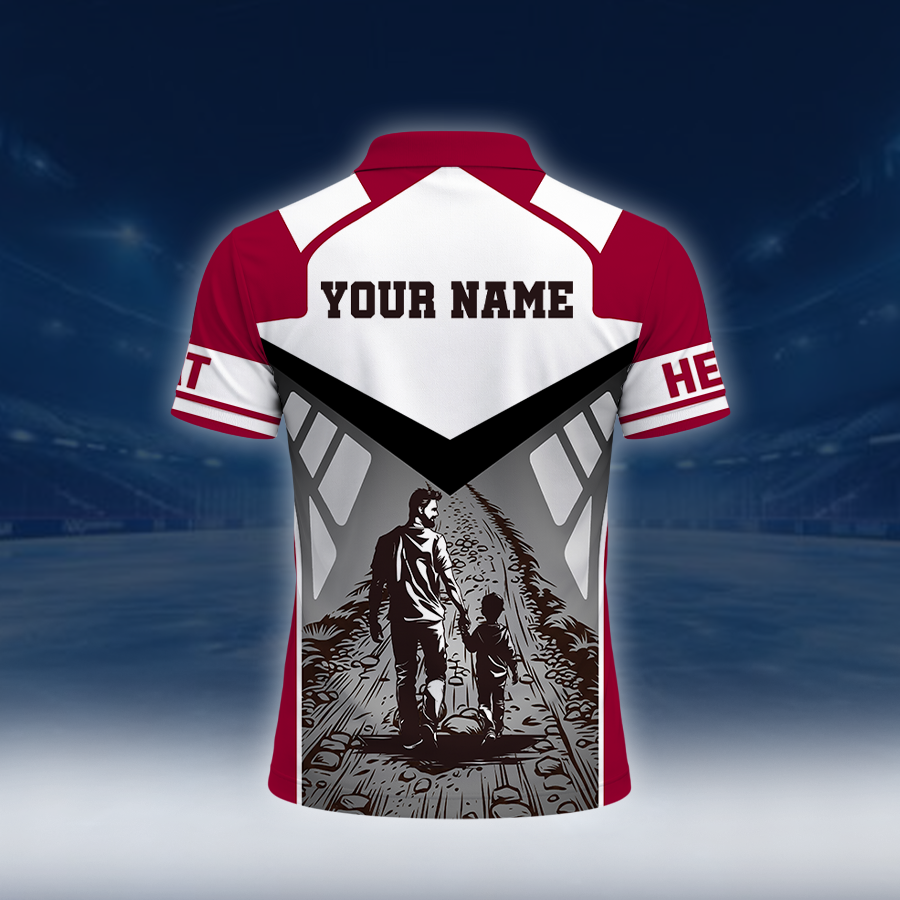 Limited Edition – Customized NBA Miami Heat Polo Shirt - Image 2