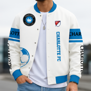 Limited Edition – Customized MLS Charlotte FC Baseball Jacket