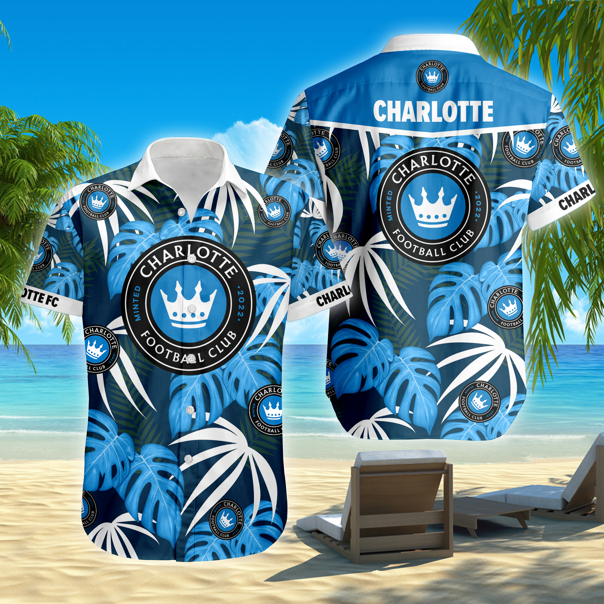 Limited Edition – Customized MLS Charlotte Fc Unisex Hawaiian Shirt