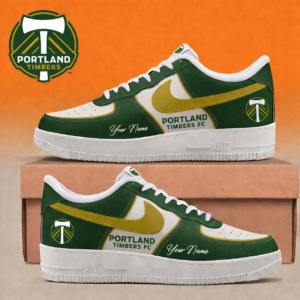 Limited Edition – Customized MLS Portland Timbers Af1 Sneakers