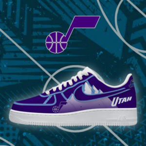 Limited Edition – Customized NBA Utah Jazz Af1 Shoes