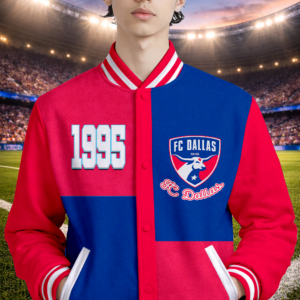 Limited Edition – Customized MLS FC Dallas Baseball Jacket