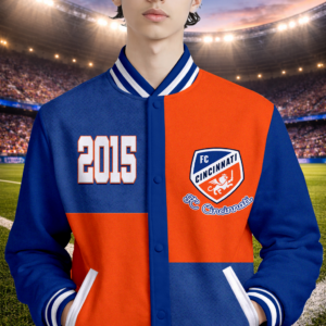 Limited Edition – Customized MLS FC Cincinnati Baseball Jacket